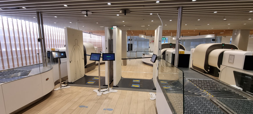 Rohde & Schwarz security scanners help to improve passenger comfort at Amsterdam Schiphol Airport